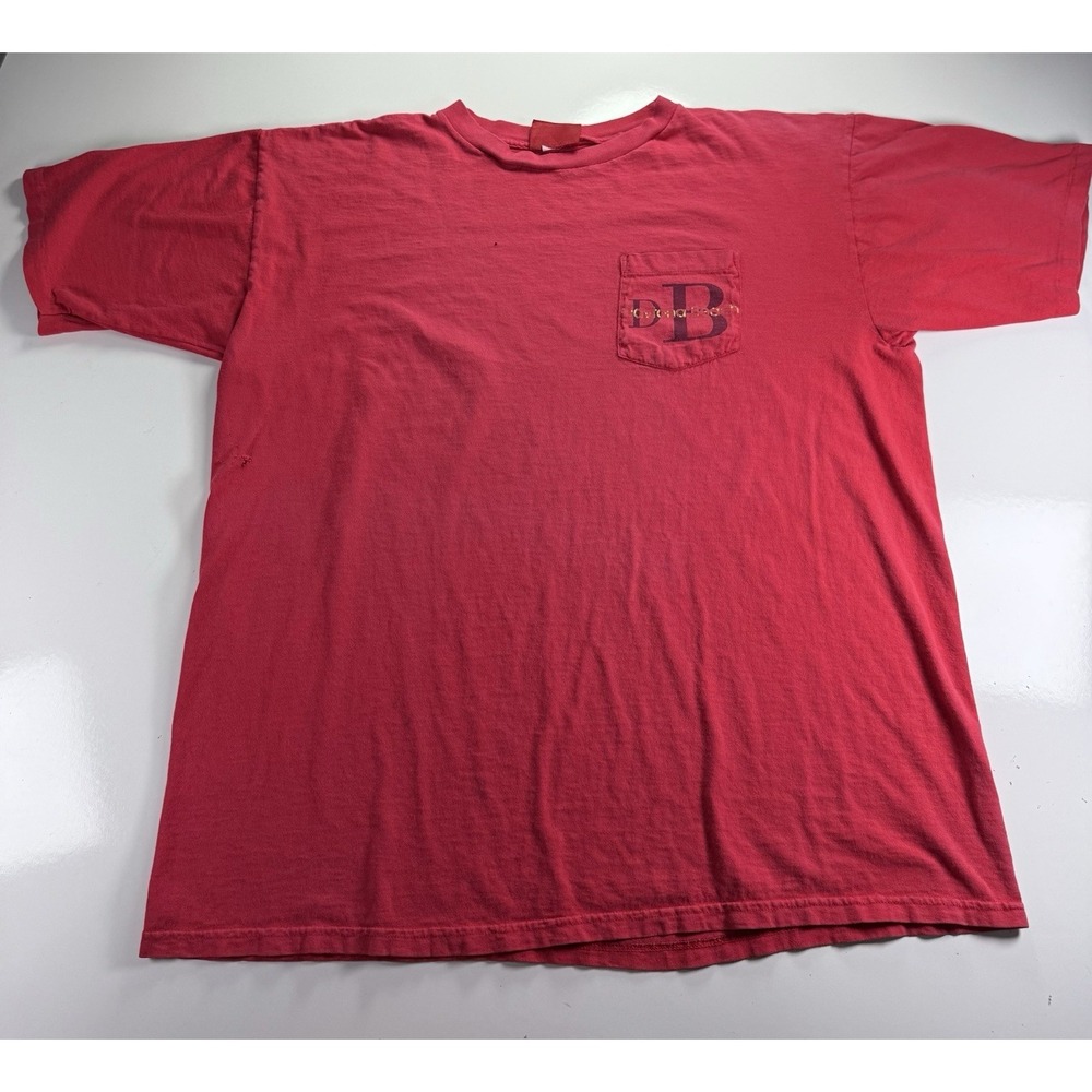 Vintage 90s Marlboro T Shirt Country Store RED Pocket XL Single Stitchโ USA